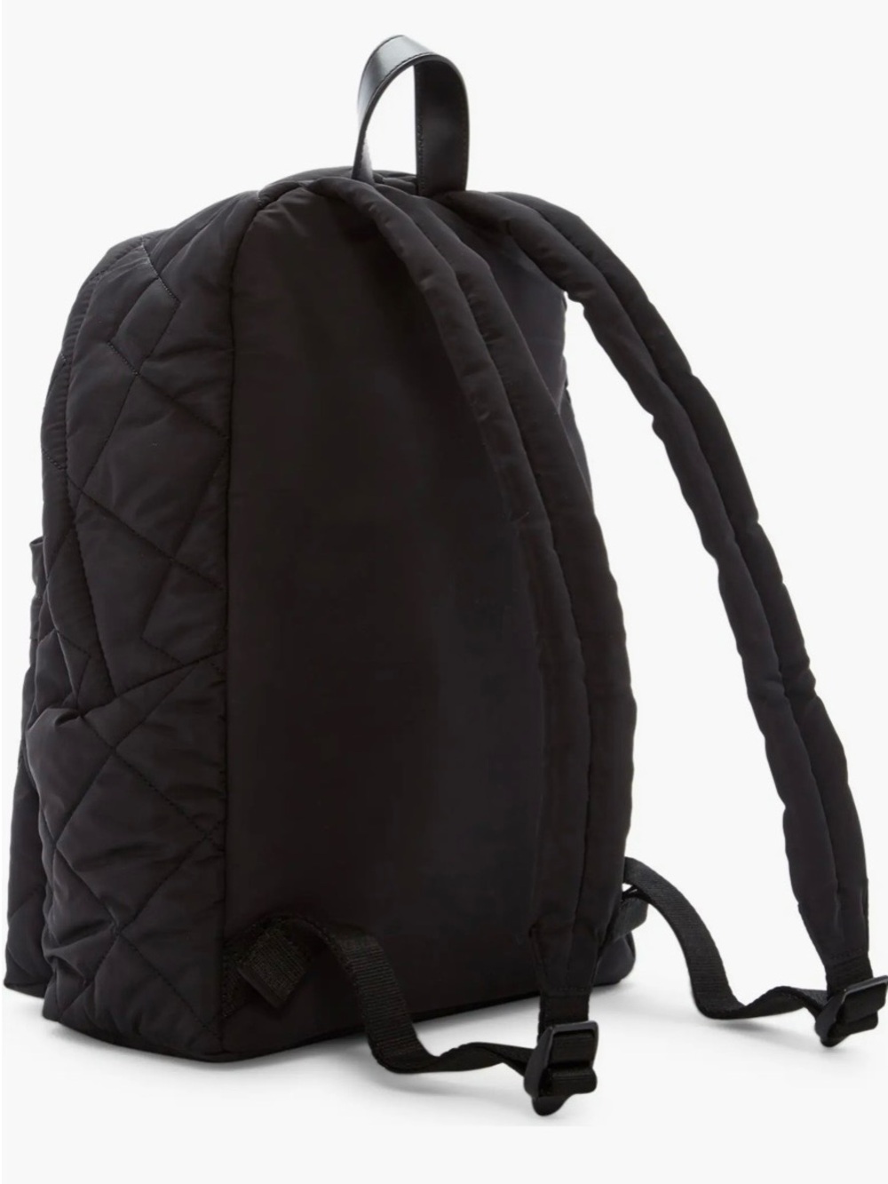 Authentic Marc Jacobs Black Nylon Backpack with Gold Plaque - Picture 2 of 10